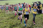 Girls under-13s 2019 British Athletics Inter Counties Cross Country, Prestwood Hall, Loughborough. Photo:  David T. Hewitson/Sports for All Pics